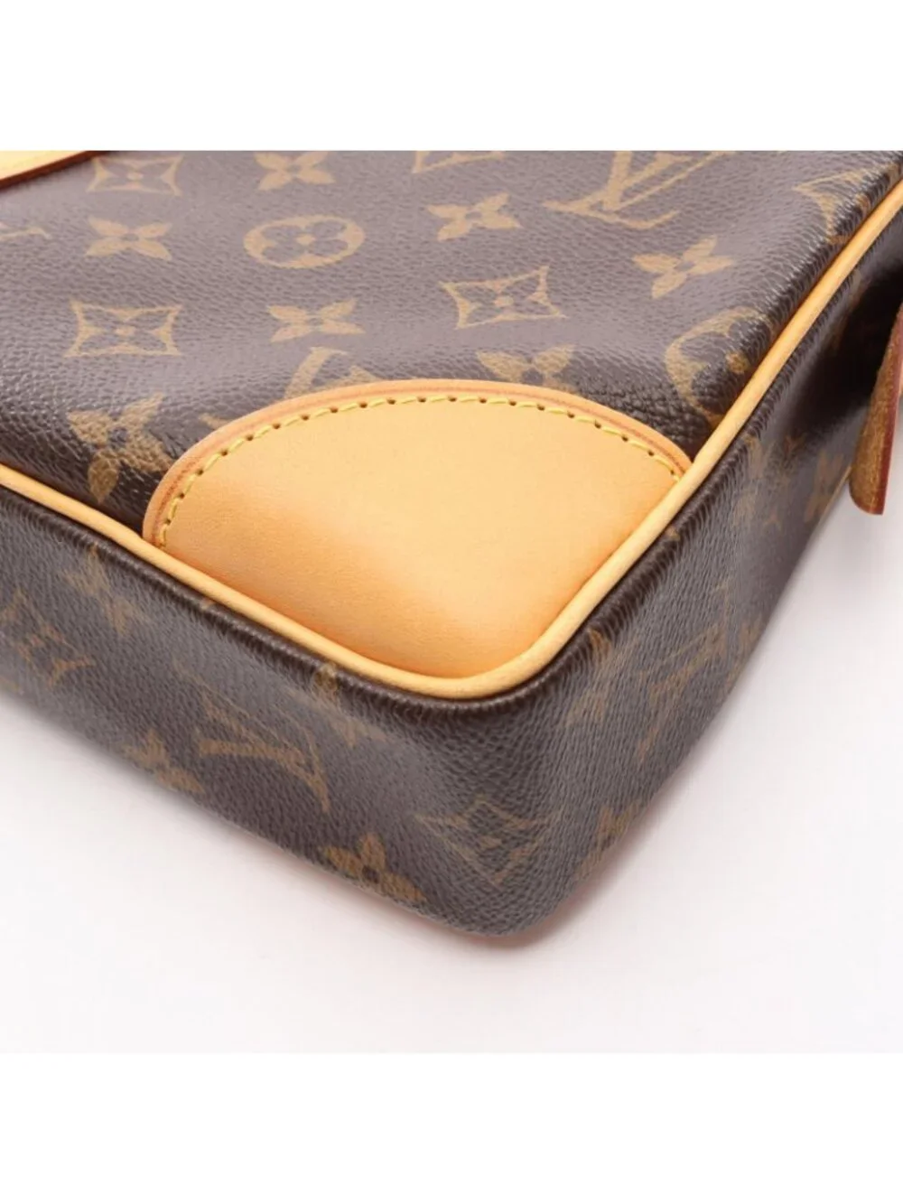 Louis Vuitton Briefcase Porte Documents Voyage Canvas Leather